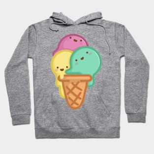 Super Cute Yummy Ice Cream - Kawaii Ice Cream Hoodie